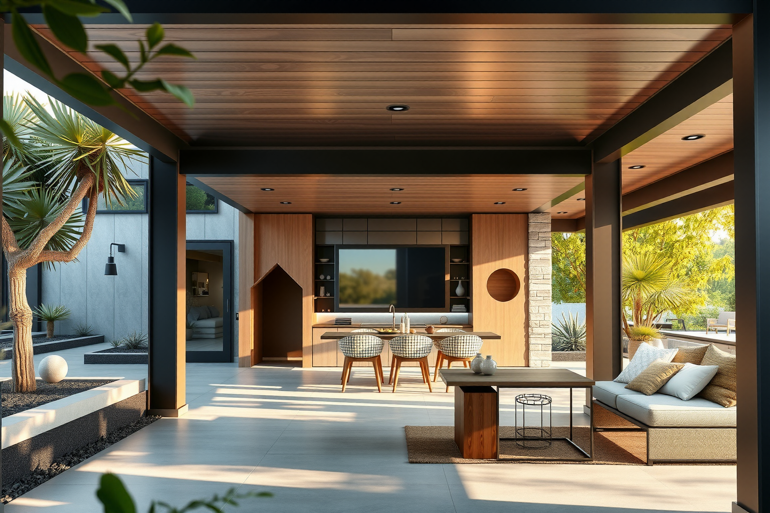 Terraza techada moderna: ideas y diseños para crear un espacio único